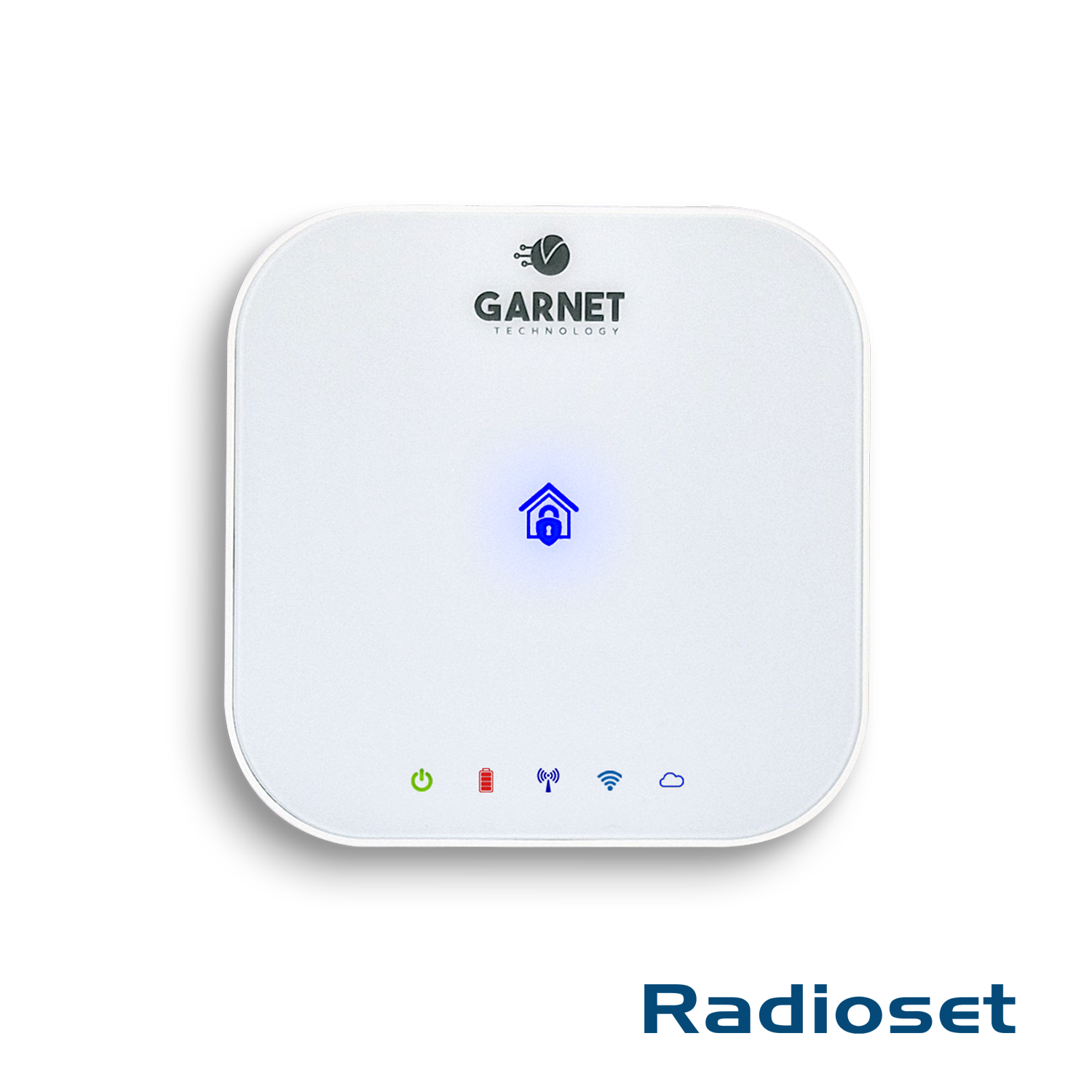CENTRAL DE ALARMA GARNET INALAMBRICA CON WIFI Y 4G